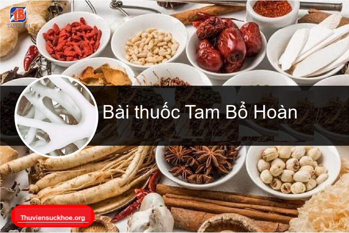 Bài thuốc Tam Bổ Hoàn